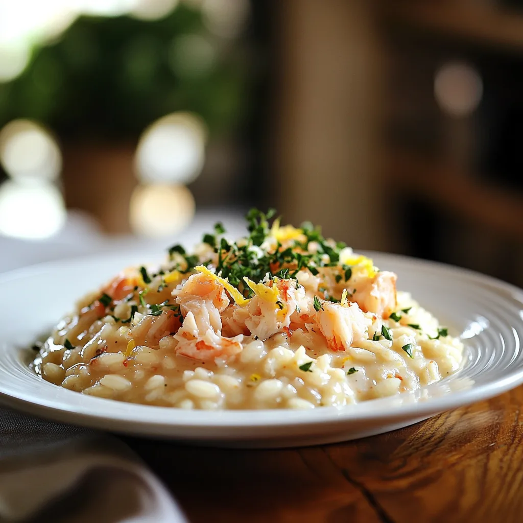 Crab Risotto: The Ultimate Recipe for Seafood Lovers