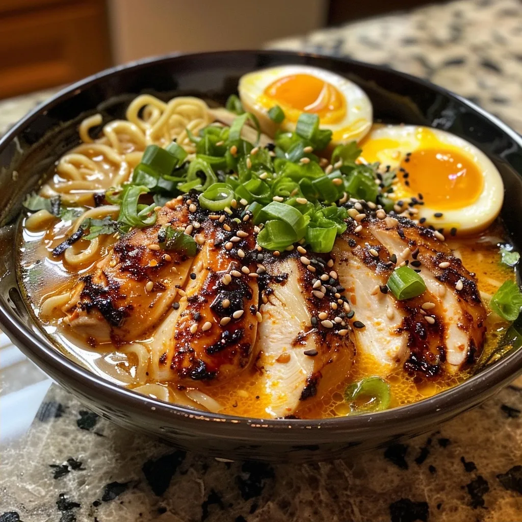 Garlic Butter Chicken Ramen for Easy Weeknight Dinners