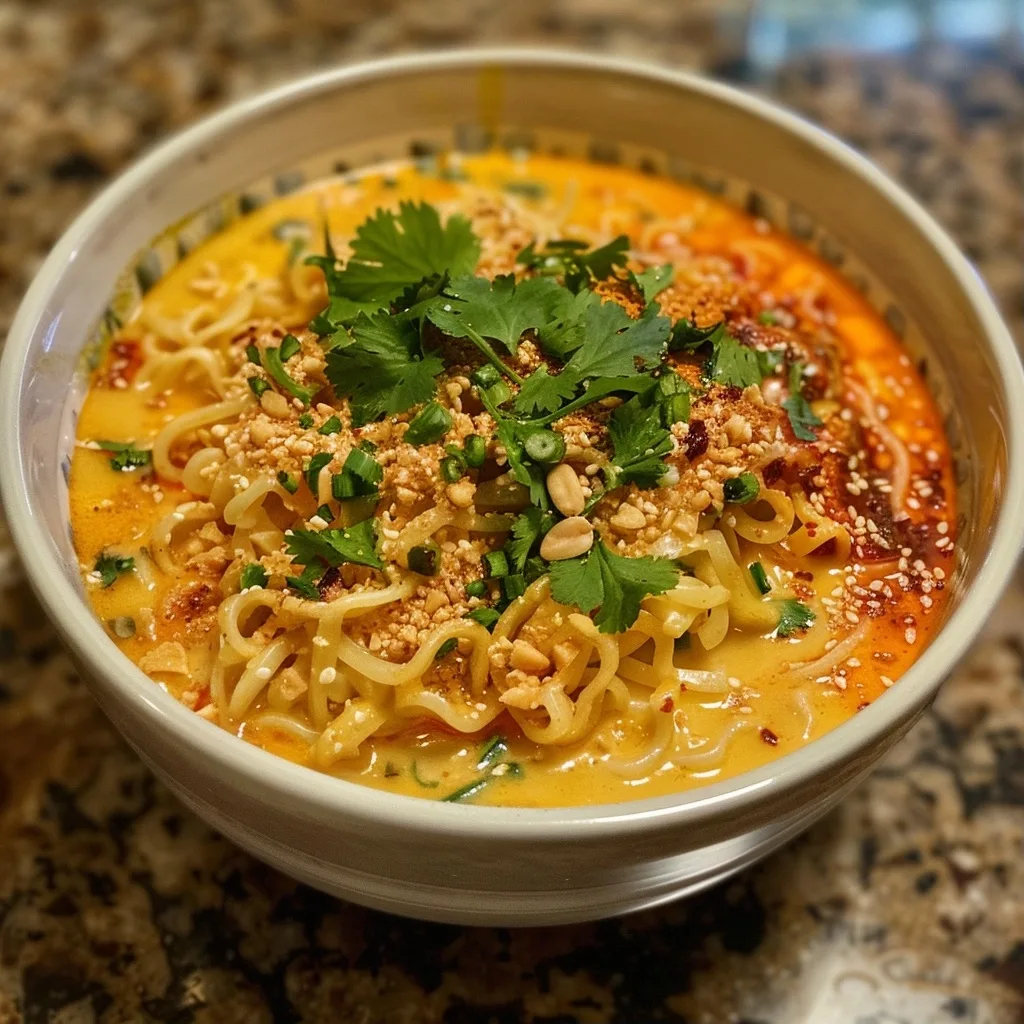 Coconut Curry Noodles for a Summer Dinner