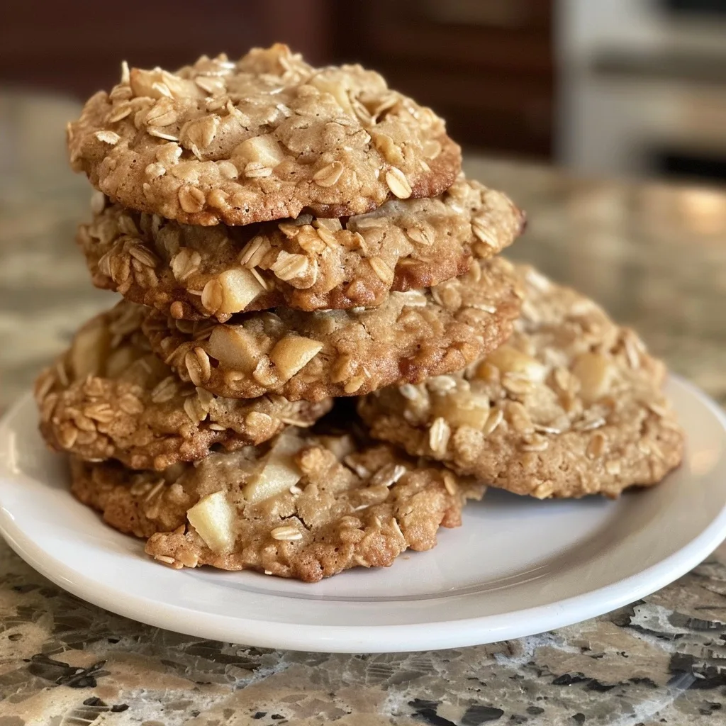 Apple Oatmeal Cookies: A Wholesome Chewy Treat