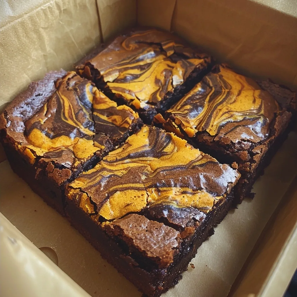 Pumpkin Swirl Brownies for Perfectly Decadent Fall Baking