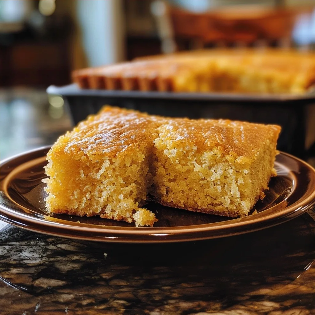 Juicy Mouthwatering Delicious Homemade Cornbread Recipe