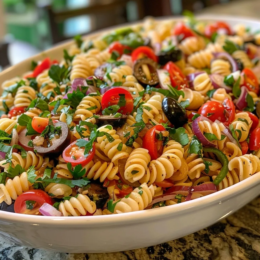 Italian Pasta Salad: A Classic Mediterranean Recipe