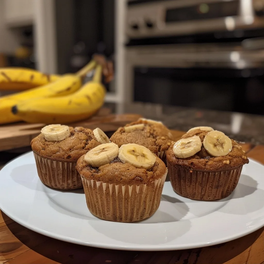 Healthy Banana Muffins for Quick Nutrient-Dense Breakfasts