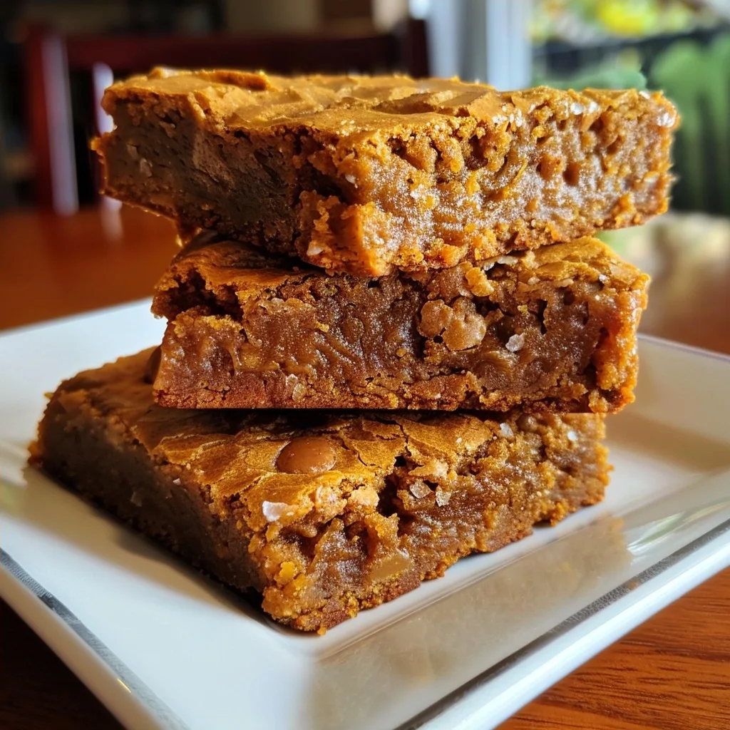 Pumpkin Maple Blondies Recipe: Chewy Fall Treats