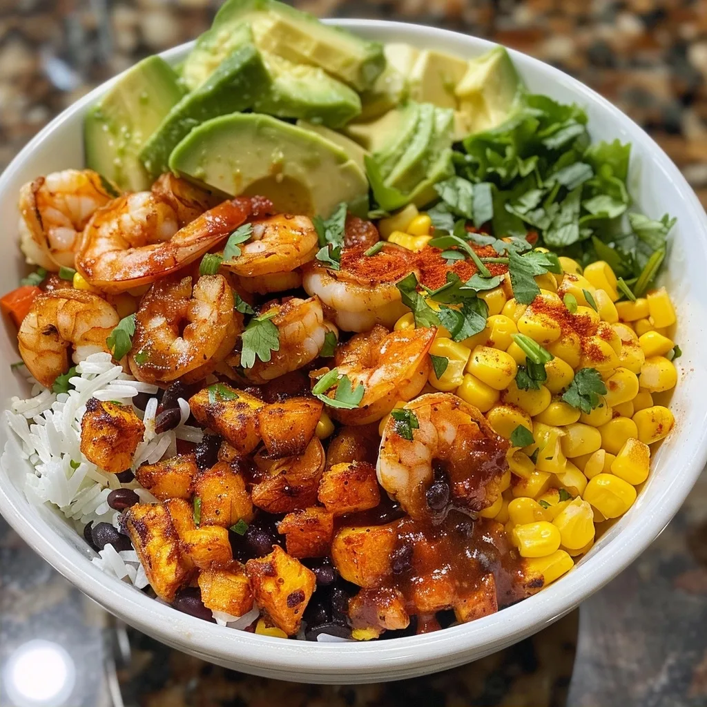 Mexican Street Corn and Shrimp Bowl Recipe