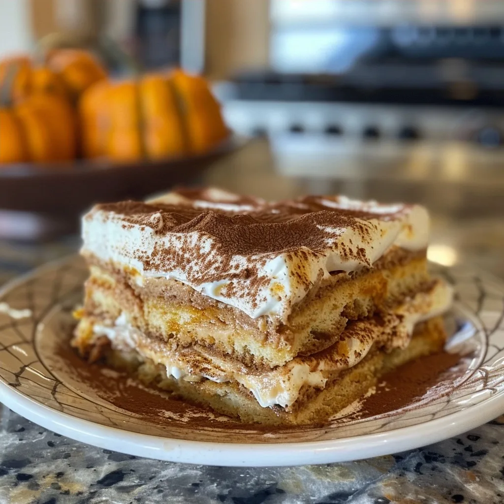 Pumpkin Tiramisu Recipe: A Creamy Autumn Treat