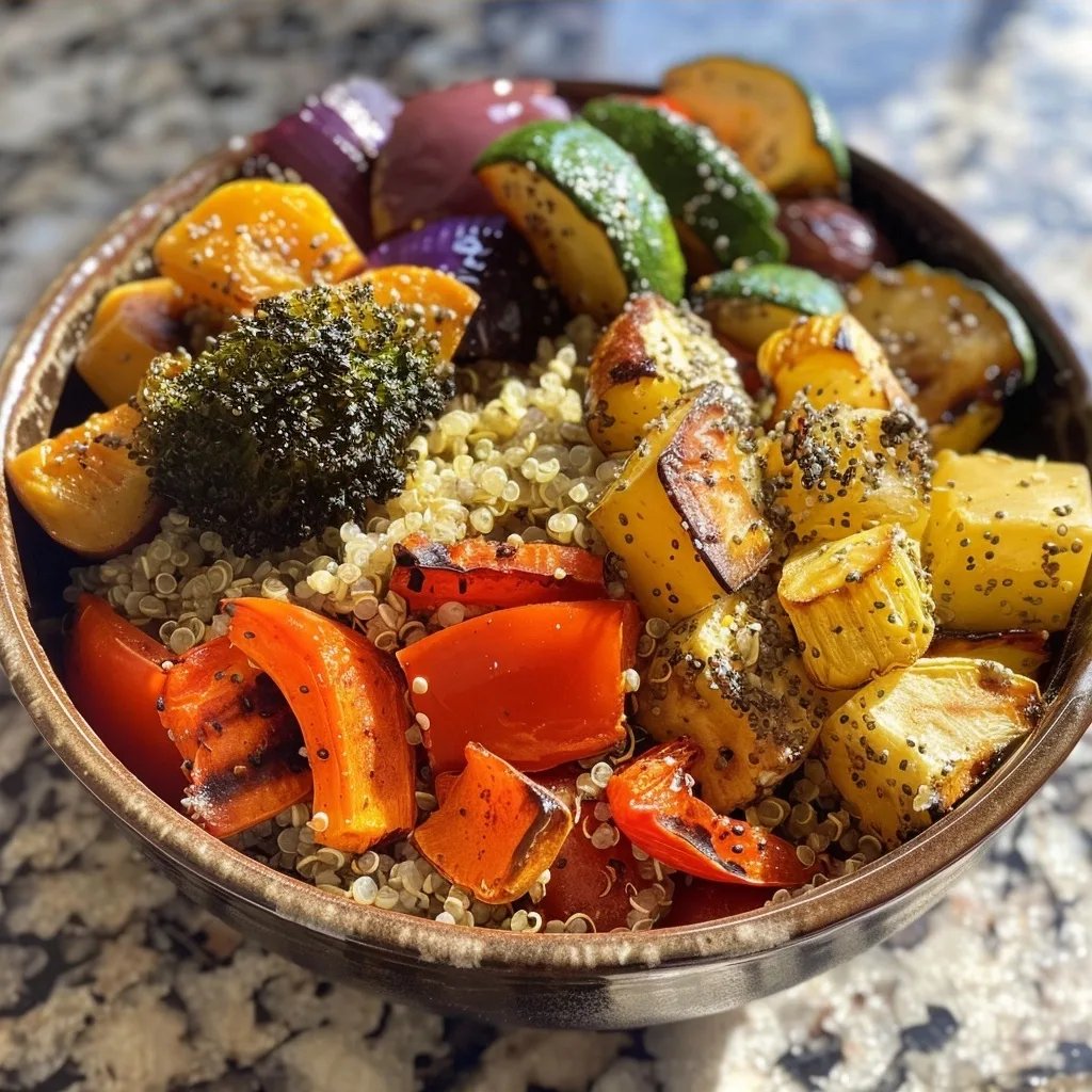 Roasted Vegetable Quinoa Bowls for Healthy Dinners