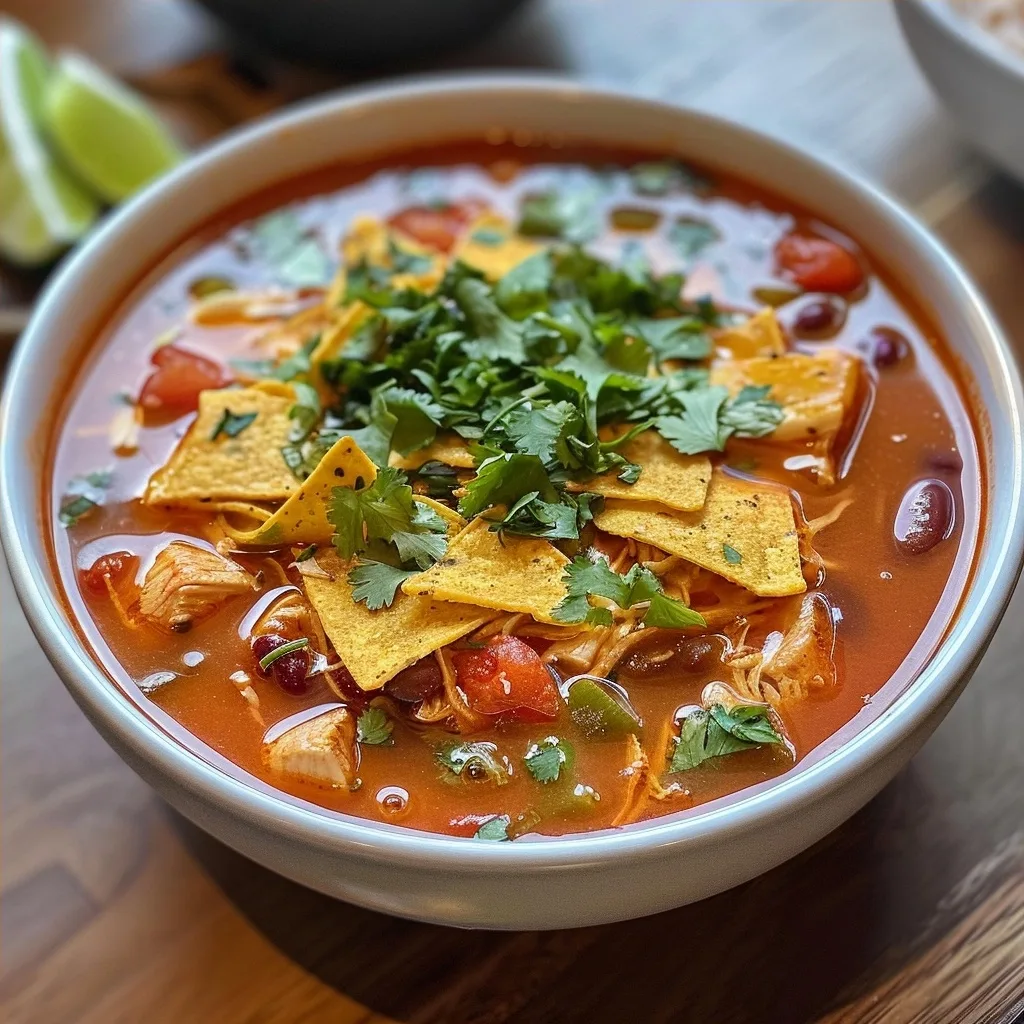 Chicken Tortilla Soup Recipe for Home Chefs