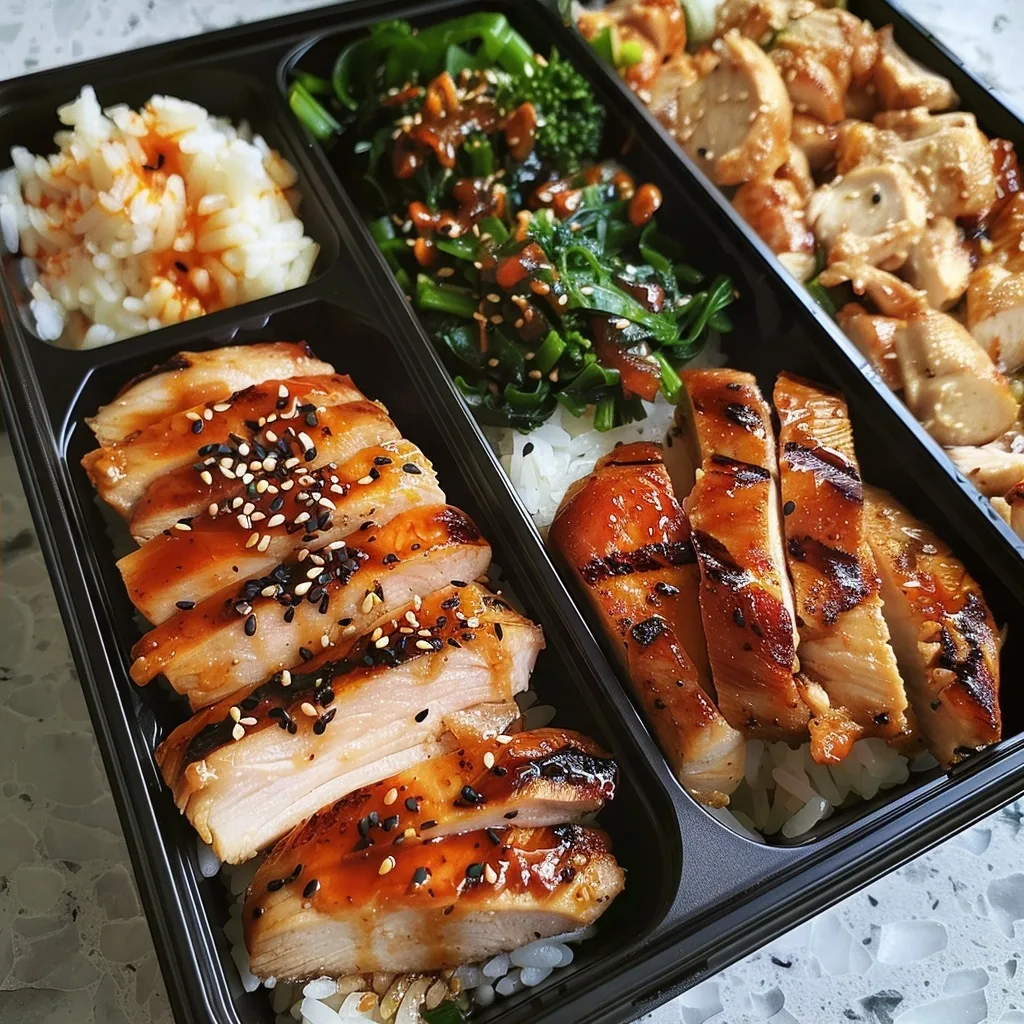 High Protein Chicken Lunch Boxes for Easy Meal Prep