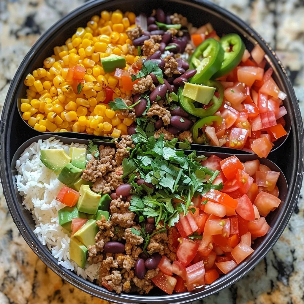 Burrito Meal Prep Bowls for Healthy Weekly Lunches