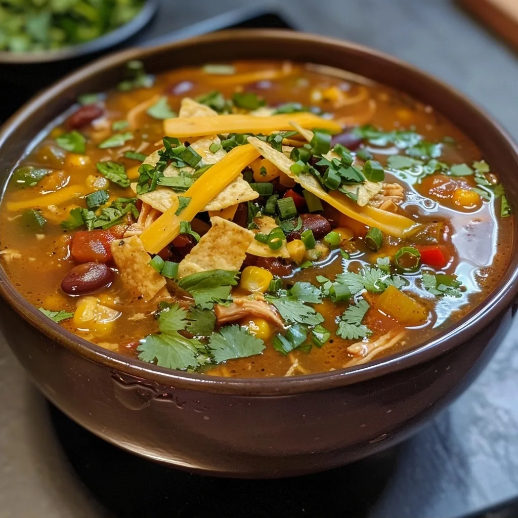 Gluten Free Chicken Tortilla Soup Recipe